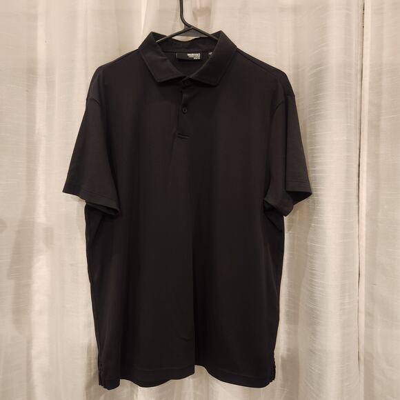 Murano Liquid Luxury Men’s Black Slim‎ Fit Short Sleeve Size XL - Picture 1 of 2